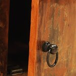 vidaXL Meuble TV avec 2 portes Bois de récupération Vintage