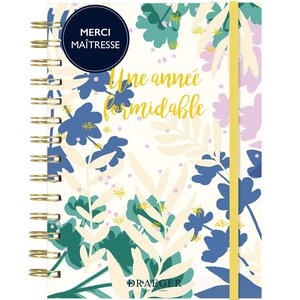 Carnet De Notes Pour Maîtresse - 180 Pages - Couverture Rigide - Une Année Formidable - Draeger paris
