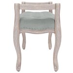 vidaXL Banc Gris clair 110x45x60 cm Velours