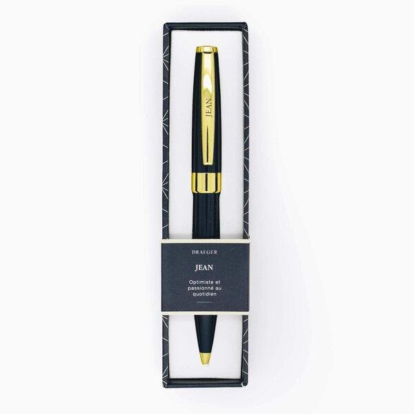 Stylo bille prénom homme Pastel Chic - Jean - Draeger
