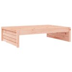 vidaXL Repose-pied de jardin 120x80 cm massif de douglas
