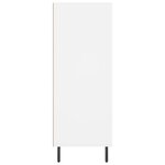 vidaXL Armoire à étagères blanc 69 5x32 5x90 cm bois d'ingénierie