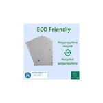 Intercalaires Imprimés Numériques Pp Gris Recyclé - 5 Positions - A4 - Gris - X 20 - Exacompta