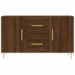 vidaXL Buffet chêne marron 100x36x60 cm bois d'ingénierie