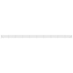 vidaXL Clôture en mailles de chaîne avec bride argenté 0 8x25 m