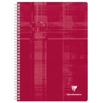 Clairefontaine Cahiers à reliure spiralée A4 90 Feuilles réglure 5 Pièces