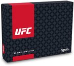 Pièce de monnaie en Argent g 31.1 (1 oz) Millésime 2024 Mint Trading Coins UFC MISTERY BOX
