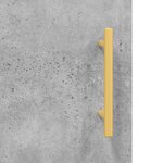 vidaXL Buffet haut Gris béton 69 5x34x180 cm Bois d'ingénierie