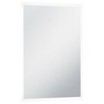 vidaXL Miroir mural à LED pour salle de bains 60x100 cm