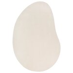 vidaXL Tapis Beige 120x170 cm Polyester antidérapant