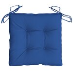 vidaXL Coussins de palette lot de 6 bleu 50x50x7 cm tissu oxford