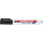 Marqueur pour Surface en Verre 95 Noir Pointe Ronde 1 5-3 mm x 10 EDDING