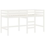 vidaXL Lit mezzanine d'enfants sans matelas avec échelle 90x200 cm