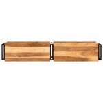 vidaXL Meuble TV 160x30x40 cm bois d'acacia massif