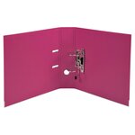 Classeur À Levier Prem'touch Intérieur Et Extérieur En Polypropylène - Dos 80mm - A4 Maxi - Fuchsia - X 10 - Exacompta