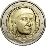 Monnaie 2 euros commémorative italie 2013 - boccaccio