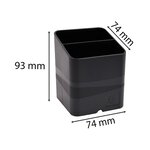 Pot À Crayons Pen-cube Magnétiques Ecoblack - Noir - X 5 - Exacompta