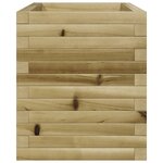 vidaXL Jardinière 70x40x45 5 cm bois de pin imprégné