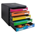 Module De Classement Big Box Maxi 6 Tiroirs Iderama - Arlequin - Exacompta