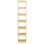 vidaXL Bibliothèque/Séparateur de pièce 40x30x199 cm pin massif