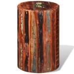 vidaXL Tabouret Bois de récupération massif