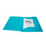 Chemise À Élastiques 3 Rabats Polypropylène Forever Young - A4 - Couleurs Assorties - X 24 - Exacompta