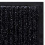 vidaXL Paillasson Noir 117x220 cm PVC