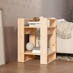 vidaXL Bibliothèque/Séparateur de pièce 41x35x57 cm Pin massif