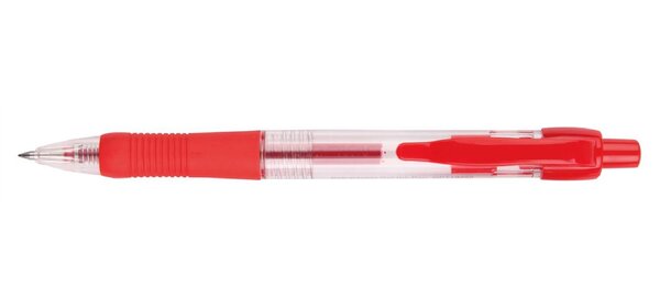 Stylo bille Grip encre gel rétractable pointe 0,7mm Rouge A PLUS