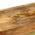 vidaXL Table basse Bois de manguier massif 90 x 50 x 40 cm