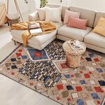 Tapis en coton chenille nowgan 290 x 190 cm