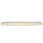vidaXL Coussin de palette pour banc Crème 180x40x8 cm Tissu Oxford