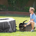 Intex Baignoire de massage à bulles octogonale 218x71 cm 6 personnes