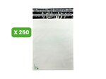 250 Enveloppes plastique Aller Retour 60 microns N°2 - 320x410mm