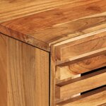 vidaXL Buffet 40x34x75 cm bois d'acacia massif