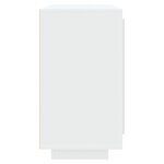 vidaXL Buffet Blanc 80x40x75 cm Bois d'ingénierie