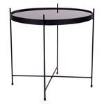 House Nordic Table basse Scarlett 48x48 cm Noir
