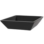 vidaXL Lavabo Céramique carré Noir 41 5 x 41 5 x 12 cm