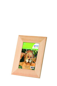 Cadre photo en bois Rectangle 26x21cm