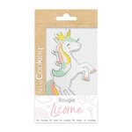 Grande bougie - Licorne 14 5 x 6 3 x 1 cm