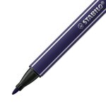 Stylo-feutre pointMax  pointe 0 8mm - Bleu de prusse x 10 STABILO