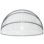 vidaXL Dôme de piscine rond 467x234 cm PVC