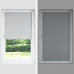 Store enrouleur occultant bleu 40 x 100 cm