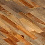 vidaXL Ensemble de table basse gigogne 2 Pièces Teck massif récupération