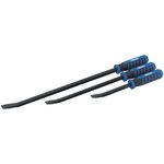 Draper tools jeu de barre de levier 3 pièces bleu 88636