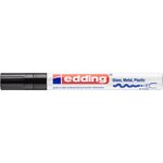 Marqueur Peinture Brillante 750 Pointe Ronde Noir 2-4 mm x 10 EDDING