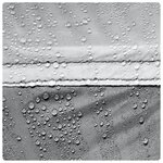 vidaXL Tente de plage gris escamotable imperméable