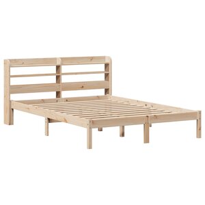vidaXL Cadre de lit sans matelas 140x190 cm bois de pin massif