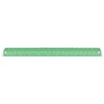vidaXL Serre avec cadre en acier vert 66 m² 22x3x2 m