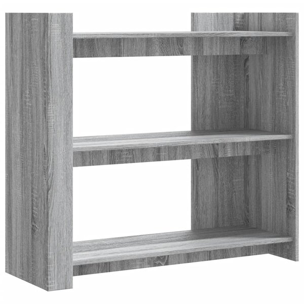 vidaXL Table console sonoma gris 100x35x90 cm bois d'ingénierie